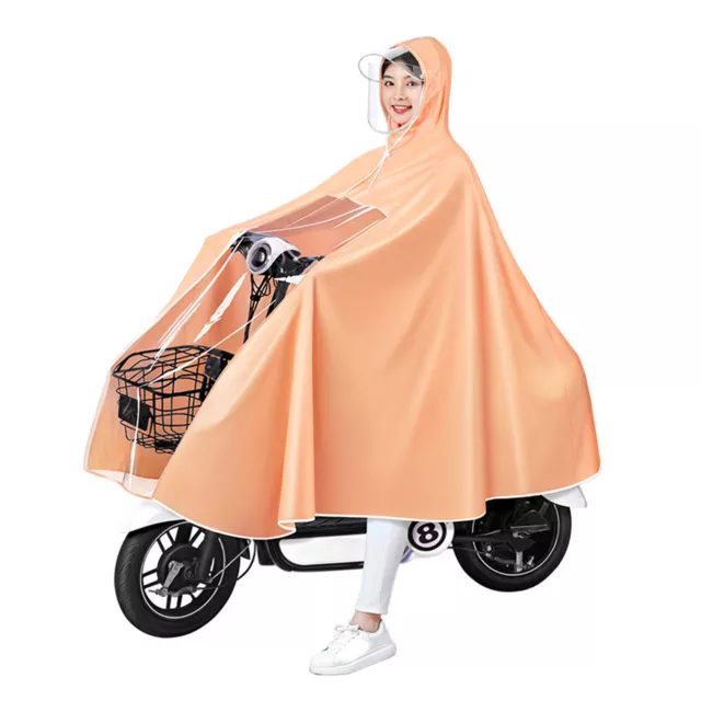 Electric Scooter Rain Poncho Waterproof Reusable PVC Mobility Scooter Rain