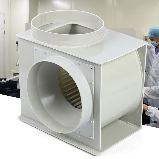 For Anticorrosion Laboratory Fume Hood 300W Centrifugal Blower Fan PP250