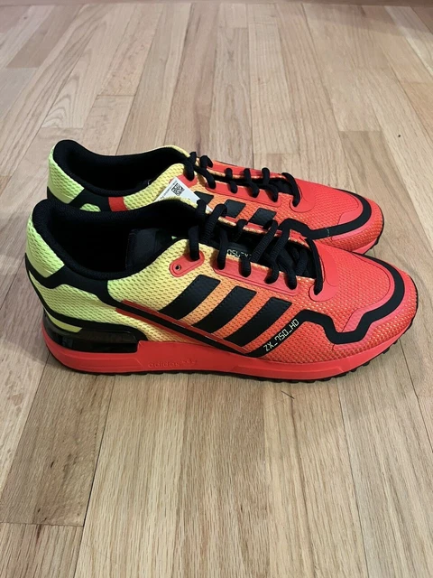 NEW ADIDAS ZX 750 HD Glory Red Black Yellow FV8489 Mens Shoes OG
