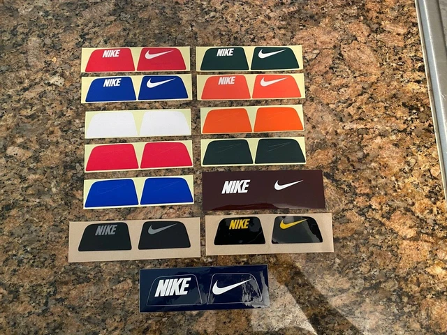 NIKE FOOTBALL HELMET Visor 1.0 2.0 Eye Shield Sticker Tab Decals