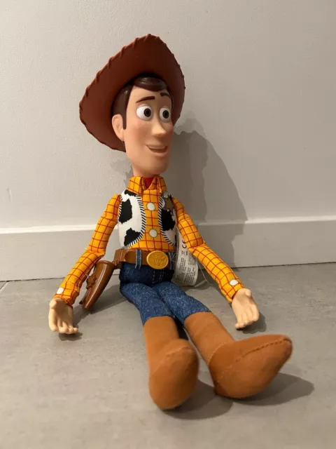 🤠 Woody Parlant Français / Figurine Poupée Jouet Toy Story 40 cm 🤠