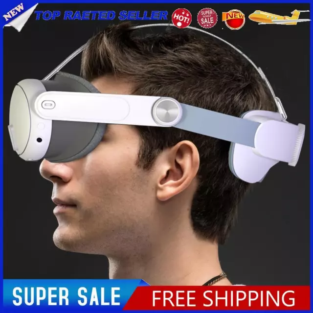 Adjustable Headband Comfort VR Glasses Headband VR Accessories for Meta Quest 3