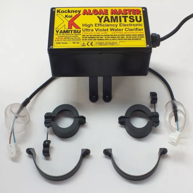 Yamitsu Algae Master UV Electrics 11-15-25-30-55-110 watt Kockney Koi UVC Spares