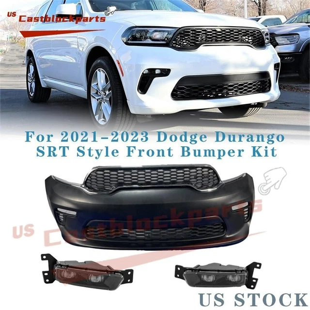 FOR 2021 2022 2023 Dodge Durango SRT Front Bumper Kit With Fog Lights