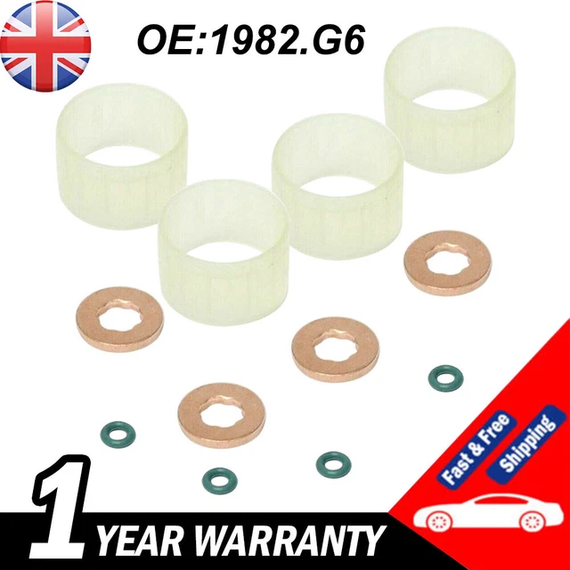 FUEL INJECTOR SEAL & WASHER KIT FOR PEUGEOT 1.6 DIESEL – O-RING SET 1981.94