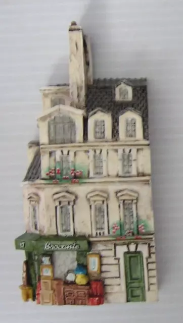 J. Carlton Hand Painted Miniature Building by Dominique Gault ~ Brocante #218184