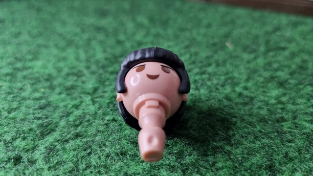Playmobil Enterprise Mr. Spock Custom Kopf mit Ohren 70548 selten Elben Umbau