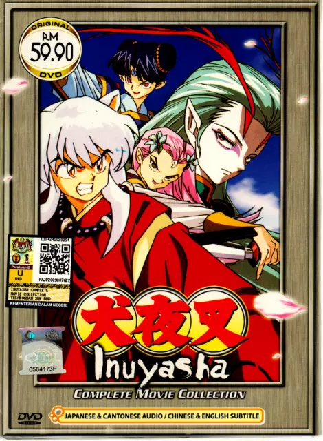 English dubbed of Inuyasha+Hanyo No Yashahime(1-241End+4  Movie+Special)Anime DVD