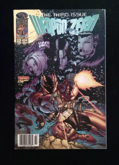 Weapon Zero #3  IMAGE Comics 1995 VF NEWSSTAND
