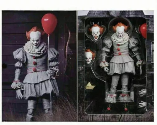 New 7" NECA It Ultimate Pennywise Clown Action Figure Movie Model Doll Toys 2017