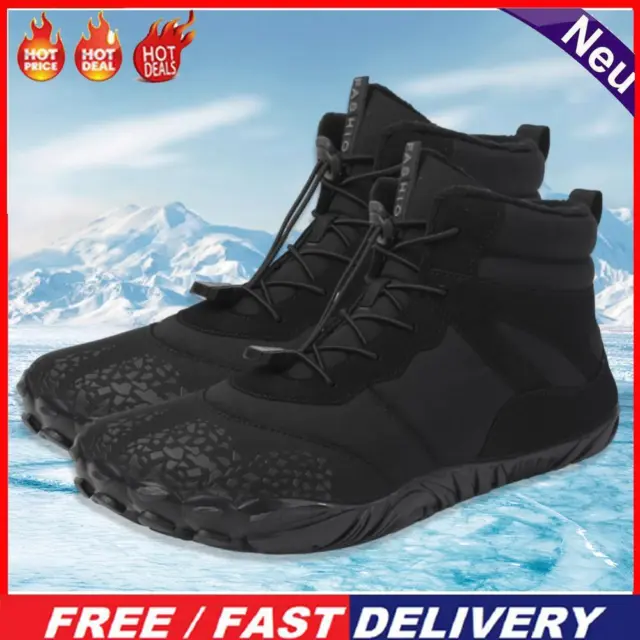 Warm Winter Boots Plush Waterproof Cotton Shoes Comfortable Snow Boots Windproof