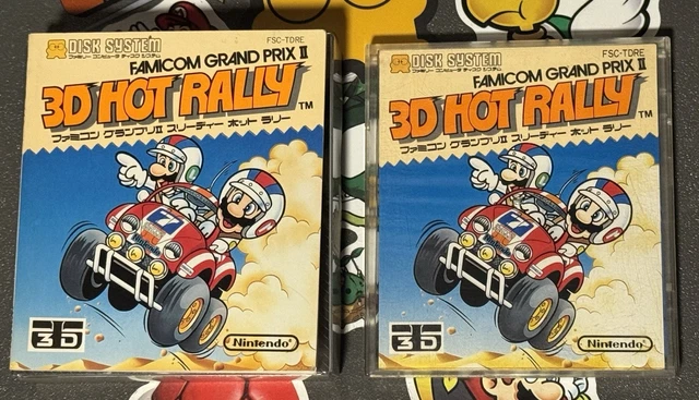 FAMICOM GRAND PRIX 3D Hot Rally (Disk System) Famicom/NES JP GAME