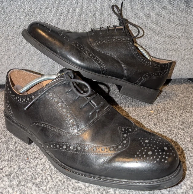 CLARKS MEN ** Pitney LIMIT Navy Combi - Brogue Trendy  display picture 1