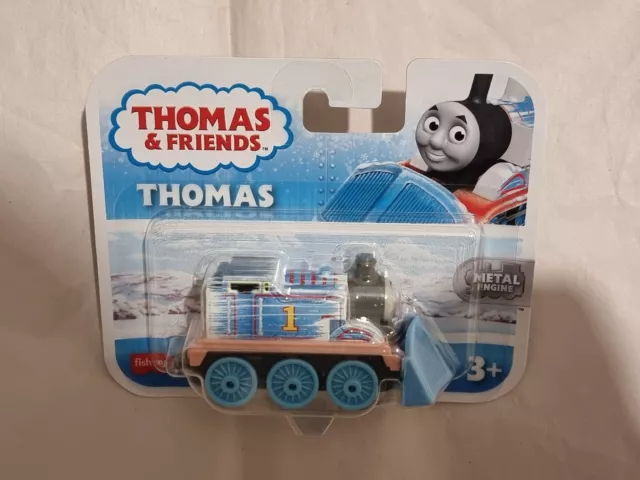 Thomas The Tank & Friends TRAIN TRACKMASTER PUSH ALONG CHRISTMAS SNOWPLOW METAL