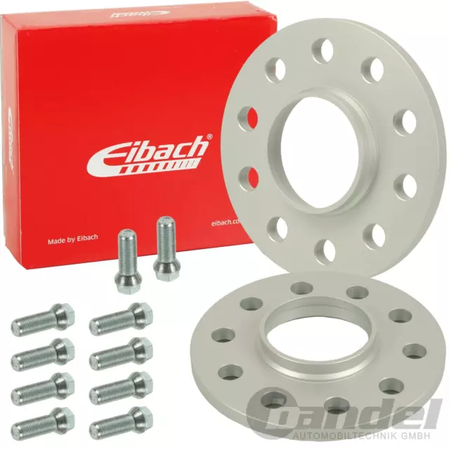 EIBACH PRO-SPACER 30mm SPURVERBREITERUNG (2x15mm) für AUDI A3 8V A4 B6 B7 A6 4F