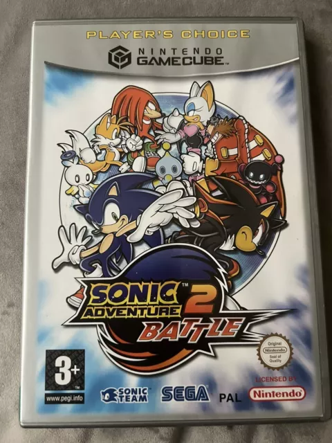 SONIC ADVENTURE 2 BATTLE Best GameCube Nintendo For JP System 1676 gc