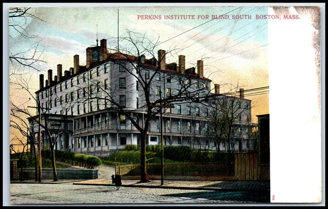 Postcard Perkins Institute For The Blind South Boston MA G54