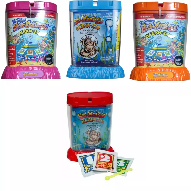 Sea Monkeys Ocean Zoo Assorted Colors 681094