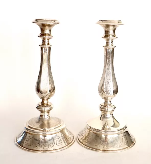 Austrian Sterling Silver Candlesticks