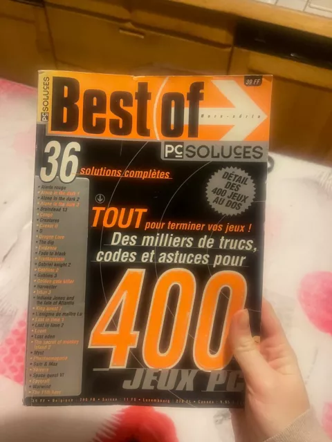 BEST OF PC SOLUCES Hors série été 1997 36 solutions complètes pour 400 jeux PC