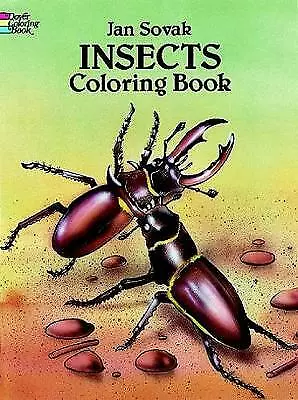 Insects Coloring Book; Dover Nature Colorin- 9780486279985, Jan Sovak, paperback