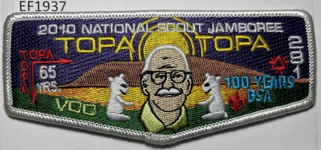 Boy Scout OA 291 Topa Topa Lodge Flap 2010 National Jamboree