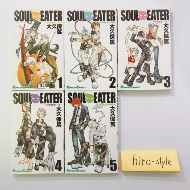 SOUL EATER Vol. 1-25 Complete set Japanese comic Manga Anime