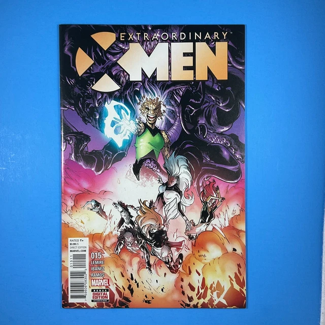 EXTRAORDINARY X-MEN #15 Limbo Magik Apocalypse Marvel Comics 2016 Jeff Lemire