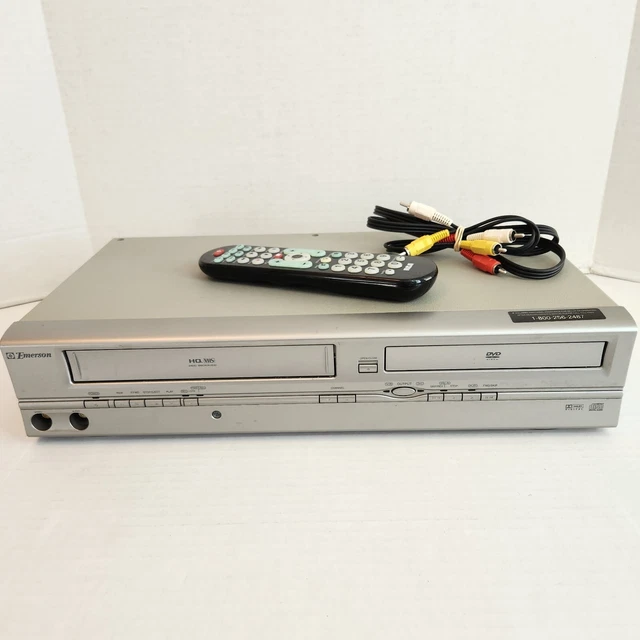 **VCR ONLY, DVD DOES NOT WORK** Emerson EWD2004 VCR/DVD Combo w/Univ