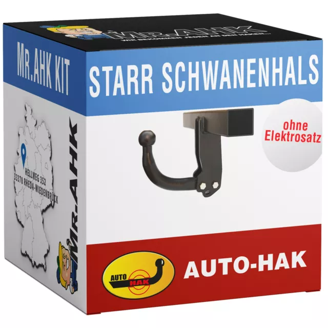 AutoHak Anhängerkupplung für Ford Mondeo Stufenheck 07-14 starr NEU inkl ABE EBA