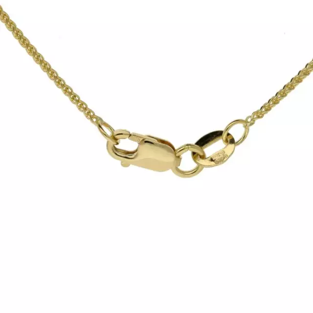 Ladies 18ct Yellow Gold 0.30ct Diamond Pendant & 18" Chain 3