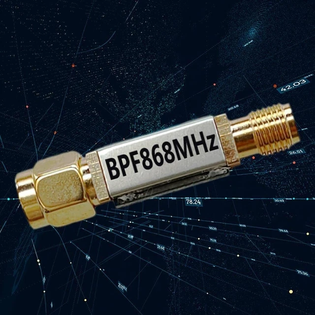 Filtre passe-bande RF 868 MHz de qualité supérieure pour une connectivité IoT