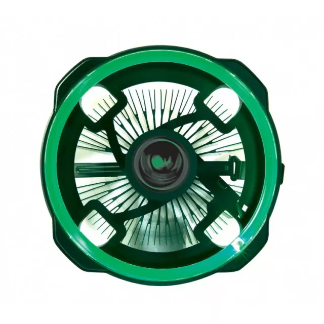 DISSIPATORE PER CPU MYKA MK-CPUF-GR Ventola 12 Halo LED AMD/INTEL colore Verde 2