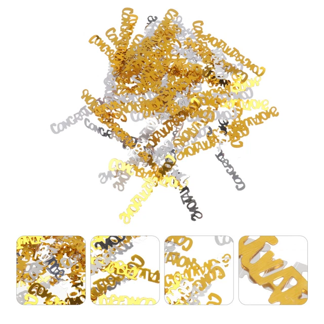 ParPix 100 Coriandoli Decorativi In Legno Per Baby Shower – Decorazioni Feste E Addobbi - 3