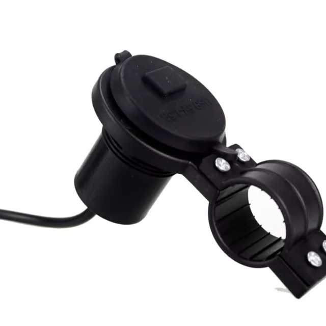 Caricabatterie moto da giardino interno caricabatterie USB 1 pz accessori 1,2 m 12 V 5v-1,5a