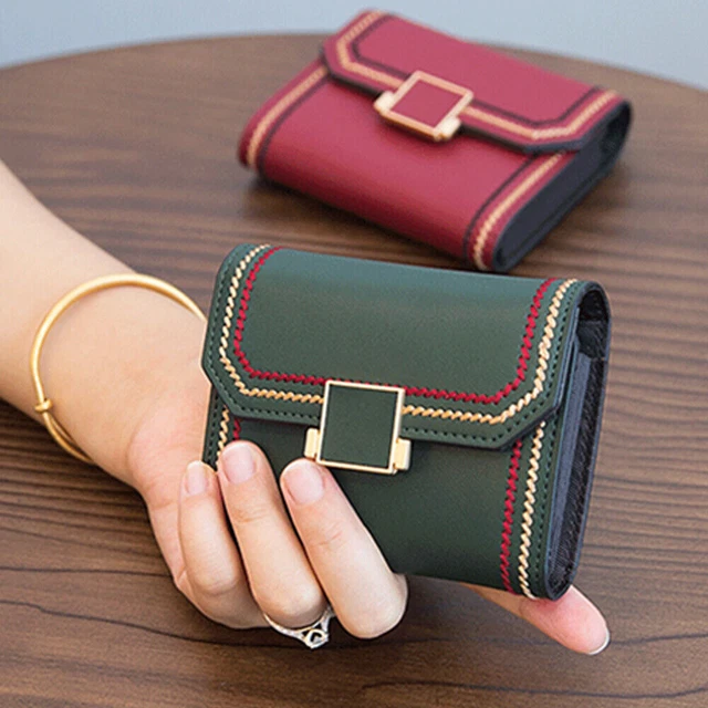 Womens RFID Blocking Leather Accordion Wallet Credit Card Holder Purse Pocket US
