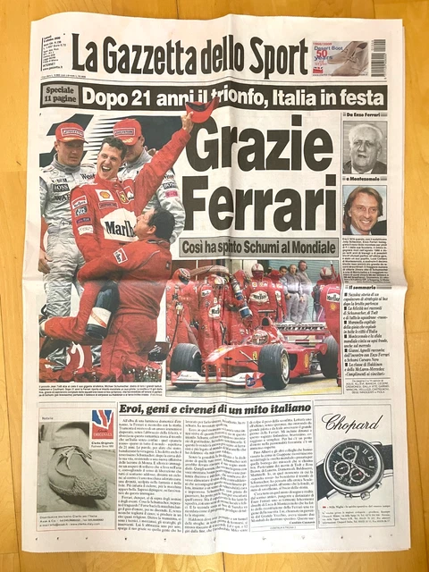 LA GAZZETTA DELLO SPORT N. 235 DEL 5 OTTOBRE 2000 -INTER PASSARELLA SALAS(GS13
