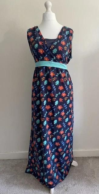 chinese dress ladies IZA ORANGE RUFFLE MAXI DRESS – OFUURE