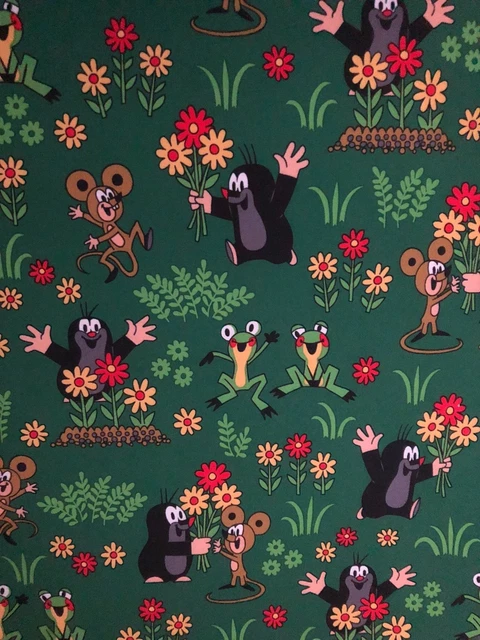 Kleiner Maulwurf Pauli Stoff Jersey Jersey Stoff Kleiner Maulwurf