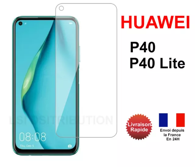 Verre trempé Huawei P40 Huawei P40 Lite vitre film protection écran