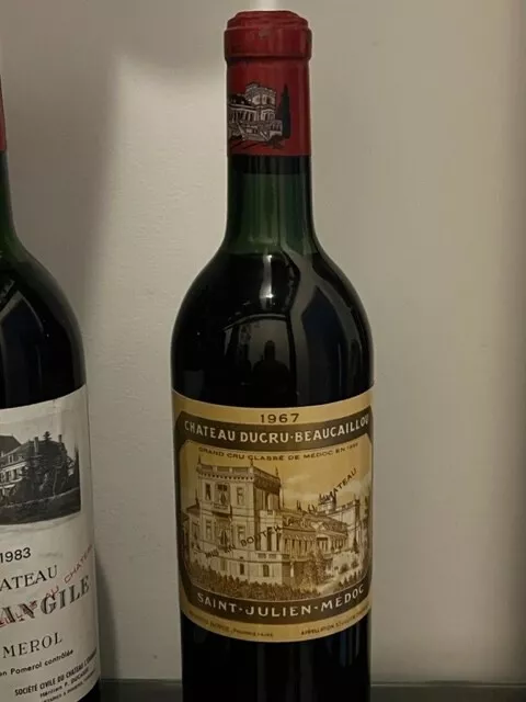 Chateau DUCRU-BEAUCAILLOU 1967 Grand Cru SAINT-JULIEN  Top Niveau