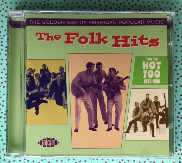Golden Age of American Popular Music FOLK HITS FROM THE HOT 100 cd 2008 NM!!