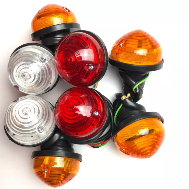 S6061LED: Land Rover LED Amber Indicator Lamps - FRONT or REAR (PAIR) -  Indicators - Lights and Reflectors - parts