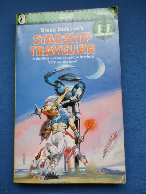 Fighting Fantasy Book Starship Traveller - Steve Jackson