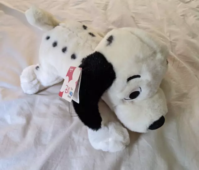 Disney Store 101 Dalmatians Stuffed Dalmatian Red Collar with Tag