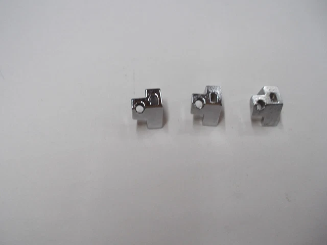 Kahler USA chrome fine tuner levers (3) for 2500 series tremolo bridge 6-40