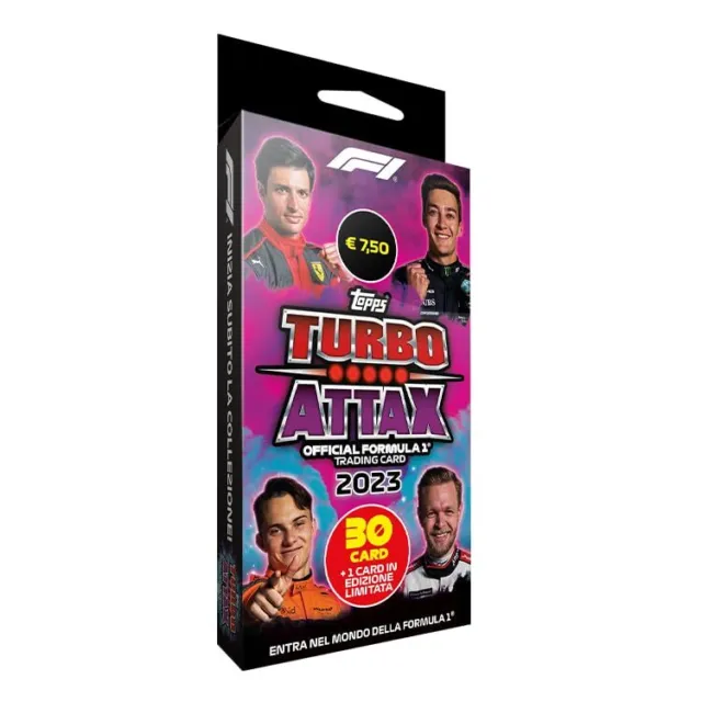 Topps Turbo Attax Formula 1 2023 carte collezionabili - Eco Box