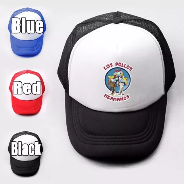 LOS POLLOS HERMANOS Breaking Bad chicken Gildan Girls Boys Trucker Baseball Cap