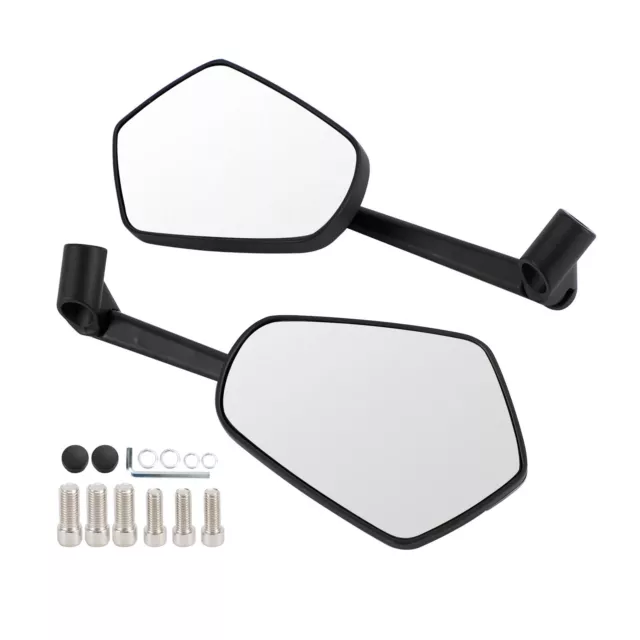 PAIR MIRRORS 10mm 8mm For Suzuki GSF 1200 600 650 1250 400 BANDIT STREETFIGHTER