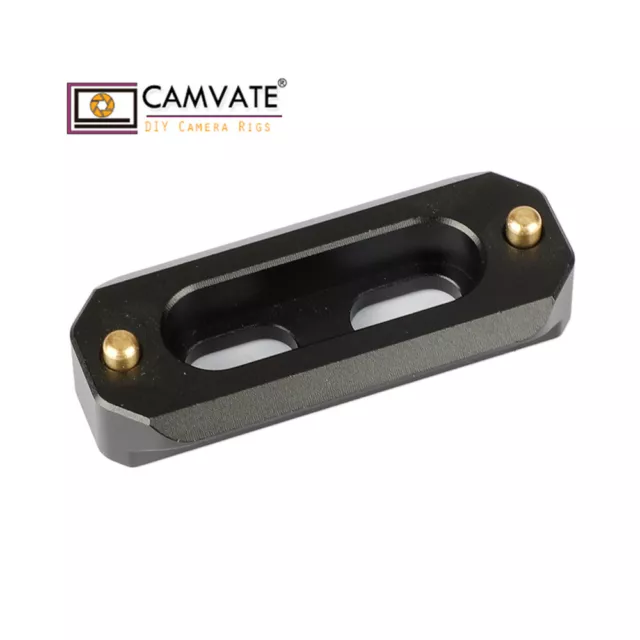 CAMVATE Quick Release NATO Rail Bar length 50mm Rig for Slide BlackMagic Camera